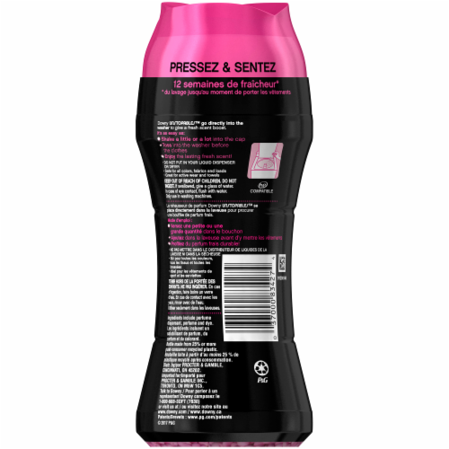 Downy Unstopables Shimmer In Wash Scent Booster Perspective: back