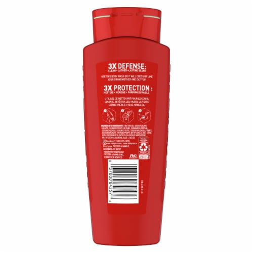 Old Spice® Wild Collection Wolfthorn Body Wash Perspective: back