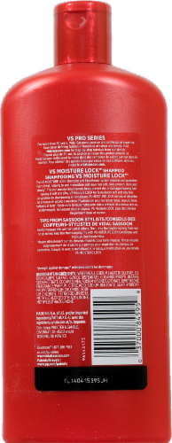 Vidal Sassoon Pro Series Moisture Lock Shampoo Perspective: back