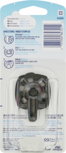 Febreze AUTO Old Spice™ Fiji Air Freshener Vent Clip Perspective: back