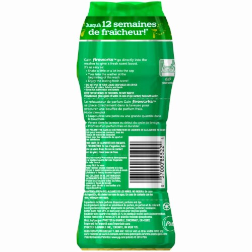 Gain Fireworks Original In Wash Scent Booster Perspective: back