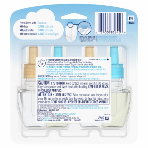 Febreze Plug In Double Refill - Fresh Baked Vanilla Perspective: back