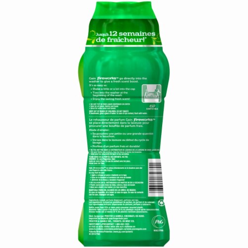 Gain Fireworks Original In Wash Scent Booster Perspective: back