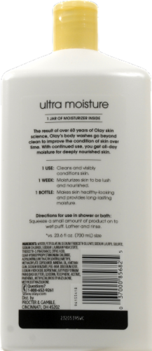 Olay Ultra Moisture Shea Butter Body Wash Perspective: back