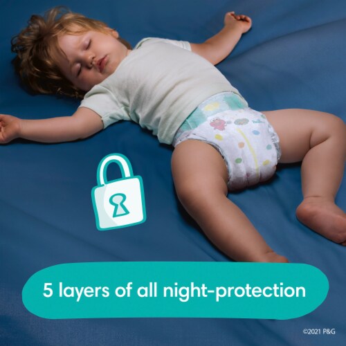 Pampers Baby-Dry Size 2 Diapers Perspective: back