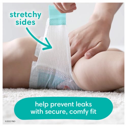 Pampers Baby Dry Diapers Size 4 Perspective: back