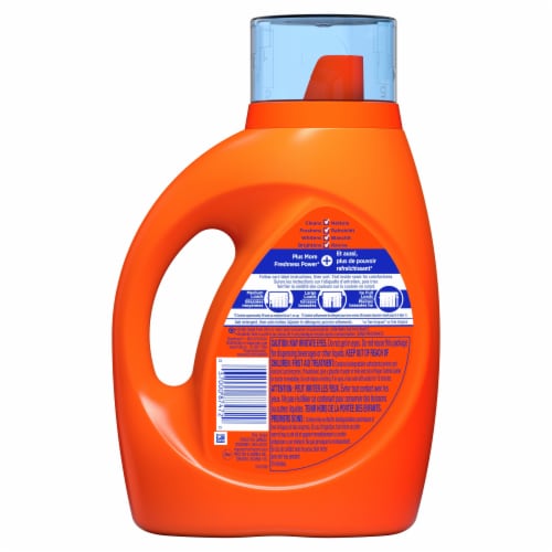 Tide® Plus a Touch of Downy® April Fresh Liquid Laundry Detergent Perspective: back