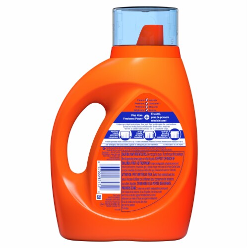 Tide With Downy April Fresh Liquid Laundry Detergent Perspective: back