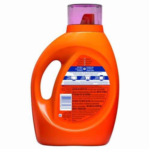 Tide® With Febreze Spring & Renewal Liquid Laundry Detergent Perspective: back