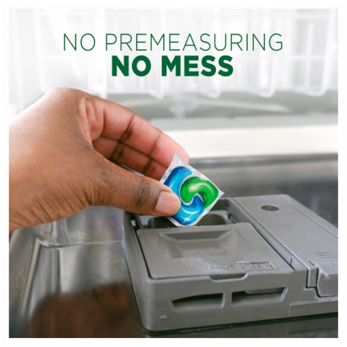 Cascade Complete ActionPacs Fresh Scent Dishwasher Detergent Perspective: back