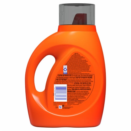 Tide with Febreze Sport Odor Defense Acitve Fresh Liquid Laundry Detergent Perspective: back