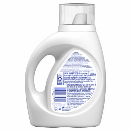 Tide Free & Gentle Unscented Liquid Laundry Detergent Perspective: back