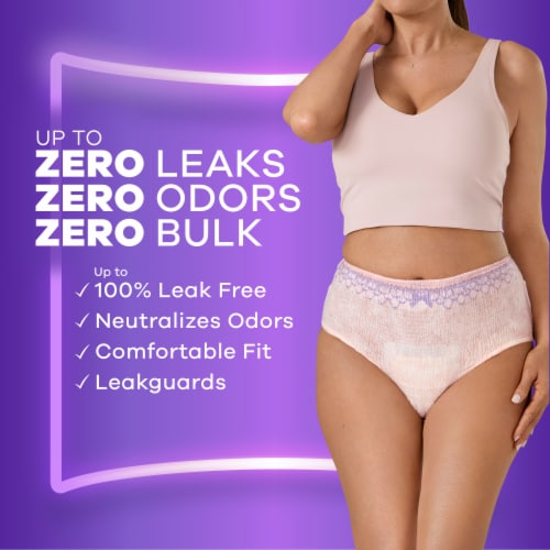 Always Adult Incontinence Underwear for Women and Postpartum