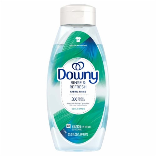 Downy Rinse & Refresh Cool Cotton Liquid Fabric Softener Perspective: back