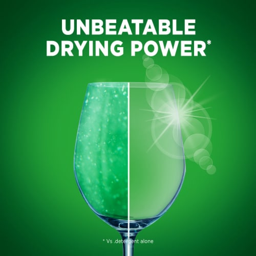 Cascade Power Dry Dishwasher Rinse Aid Perspective: back