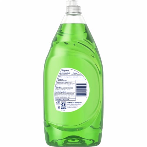 Dawn® Ultra Antibacterial Apple Blossom Scent Dish Soap Perspective: back