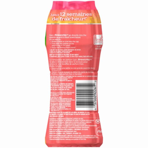 Gain Fireworks Tropical Sunrise In Wash Scent Booster Perspective: back