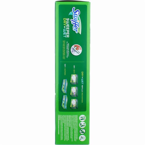 Swiffer Sweeper Dry + Wet Sweeping Kit, 10 pc - Fry's Food Stores