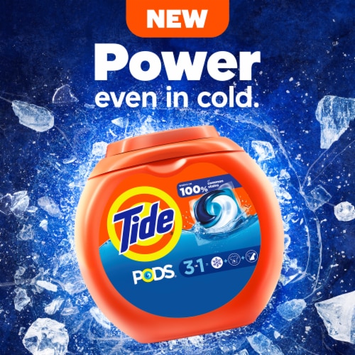 Tide PODS Original Liquid Laundry Detergent Pacs Perspective: back