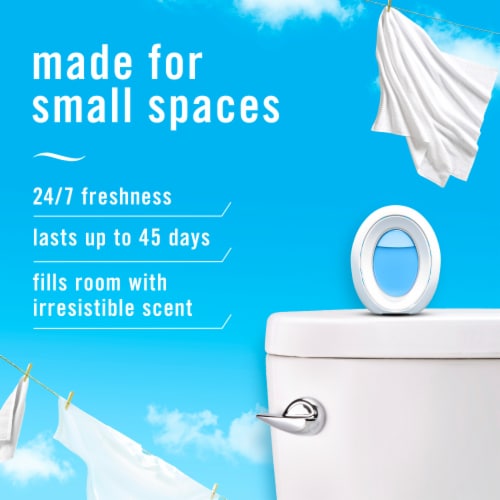 Febreze Linen & Sky Small Spaces Air Freshener Perspective: back