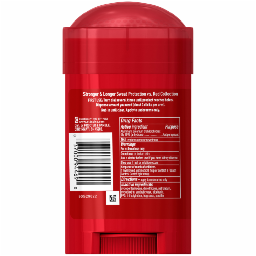 Old Spice Hardest Working Collection Sweat Defense Lasting Legend Anti-Perspirant & Deodorant Stick Perspective: back
