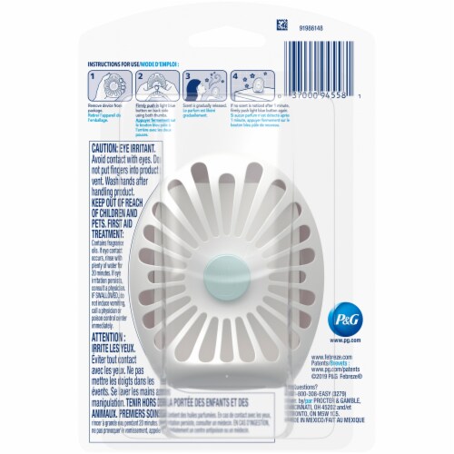 Febreze Small Spaces Limited Edition Fresh-Pressed Apple Air Freshener Perspective: back