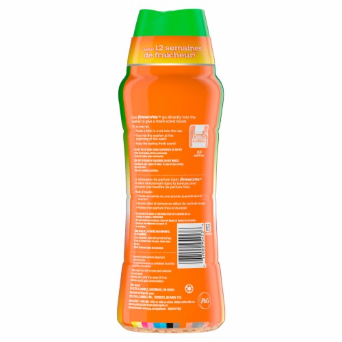 Gain Fireworks Island Fresh In-Wash Scent Booster Beads Perspective: back