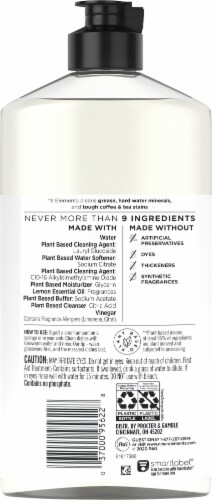 9 Elements Lemon Liquid Dish Soap Perspective: back