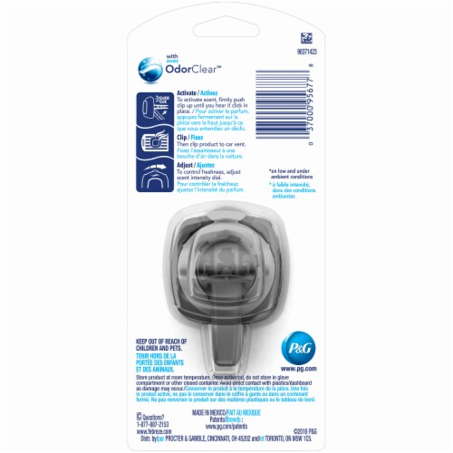 Febreze Car Original Tide Scent Vent Clip Air Freshener, 1 ct - King Soopers