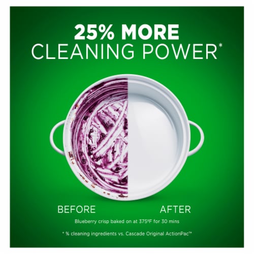 Cascade Powder Fresh Scent Dishwasher Detergent Perspective: back