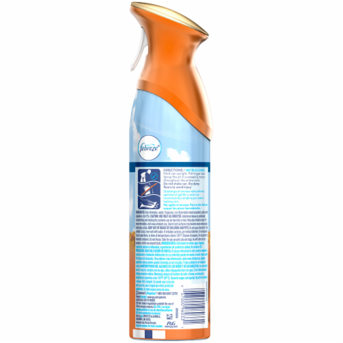 Febreze Air Effects Fresh Fall Pumpkin Air Freshener Spray Perspective: back