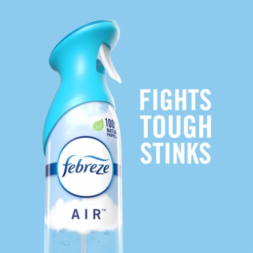 Febreze Air 96257 Heavy-Duty Crisp Clean Scented Air Freshener 8.8 oz. -  6/Case