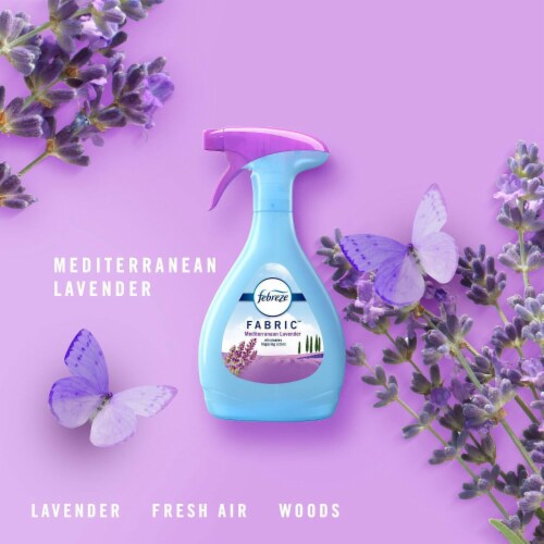 Febreze Odor-Fighting Mediterranean Lavender Fabric Refresher Perspective: back