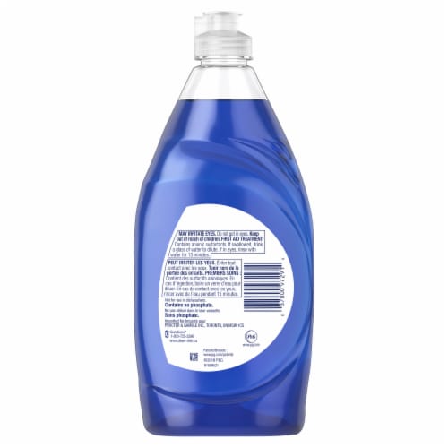Dawn® Platinum Refreshing Rain Scent Dishwashing Liquid Perspective: back