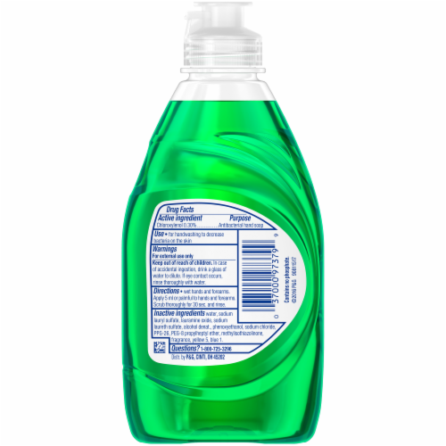 Dawn Ultra Antibacterial Apple Blossom Dishwash Detergent Perspective: back