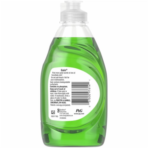 Gain® Ultra Original Dishwashing Liquid Perspective: back
