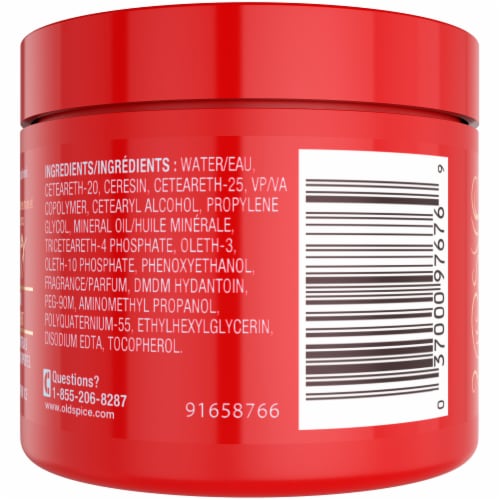 Old Spice Swagger Fiber Wax Hair Styling for Men Perspective: back