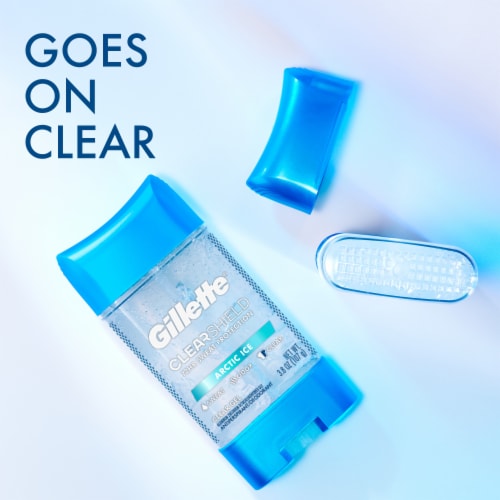 Gillette Arctic Ice Clear Gel Anti-Perspirant & Deodorant Perspective: back