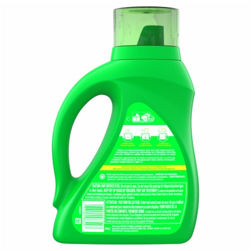 Gain Aroma Boost Moonlight Breeze with Febreze Freshness Liquid Laundry Detergent Perspective: back