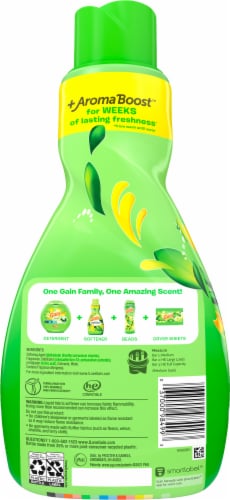 Gain® Original Liquid Fabric Softener Perspective: back