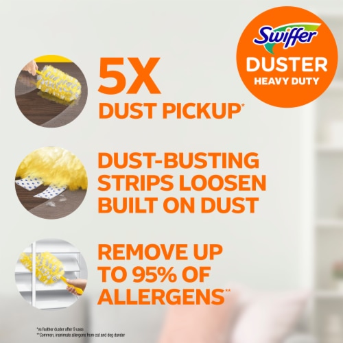 Swiffer Dusters Heavy Duty Multi-Surface Duster Refills Perspective: back