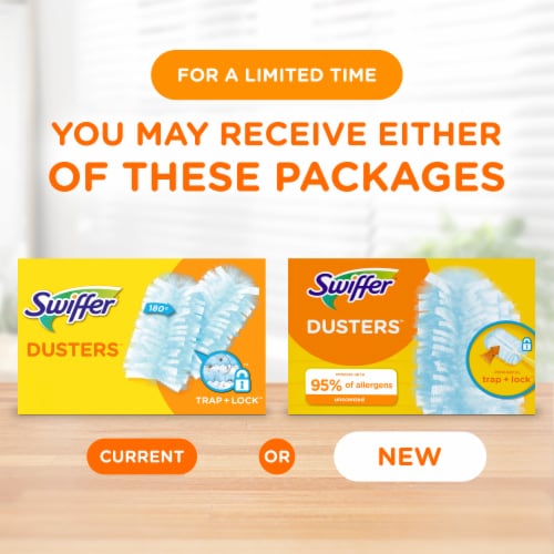Swiffer Dusters Multi-Surface Duster Refills for Cleaning Unscented Perspective: back