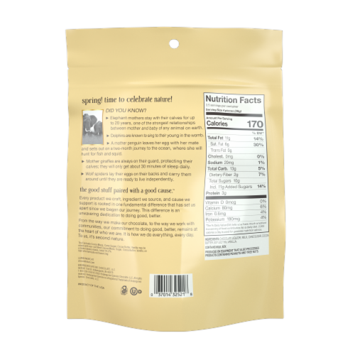Endangered Species™ Hello Spring Animal Shaped Milk Chocolate Mix Perspective: back