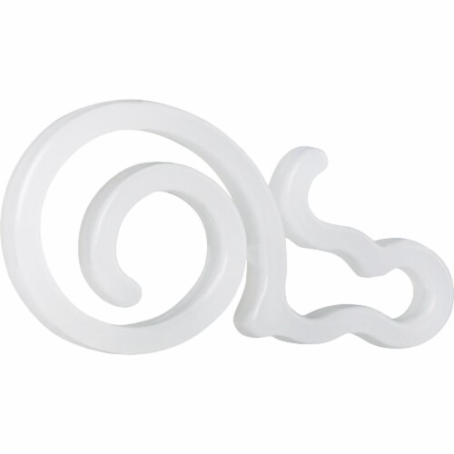 Adams Gutter Hooks - White Perspective: back