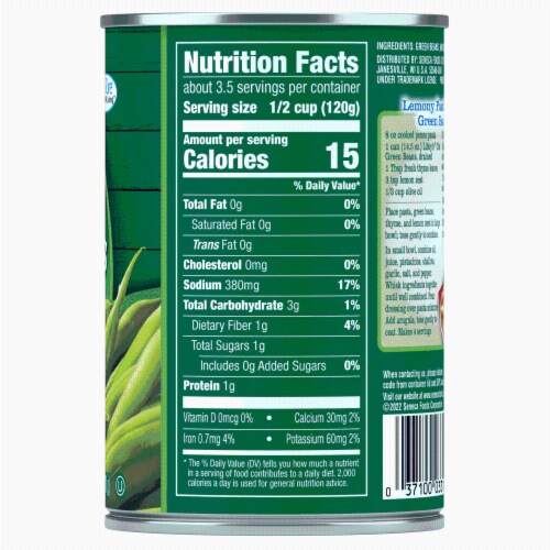 Libby's® Cut Green Beans Perspective: back