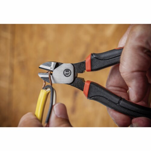 Crescent 6 In. Z2 Dual Material Diagonal Cutting Pliers Z5426CG Perspective: back