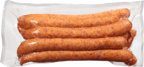 Lee Brand Hickory Smoked Sausage Perspective: back