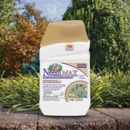Bonide Captain Jack's Neem Max 16 Oz. Concentrate Cold Pressed Neem Oil Spray 26 Perspective: back