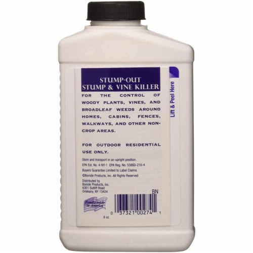 Bonide 274 8 oz Stump-Out Stump & Vine Killer Concentrate Perspective: back