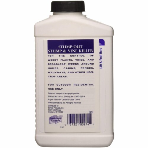 Bonide 274 8 oz Stump-Out Stump & Vine Killer Concentrate Perspective: back
